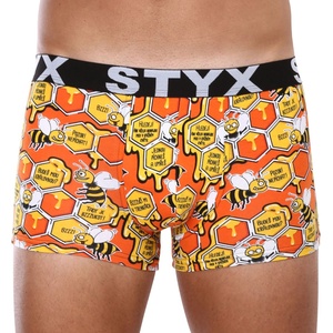 Styx Мъжки боксерки Styx art спортна гума пчелки Styx | Mnogotsveten | МЪЖЕ | XL