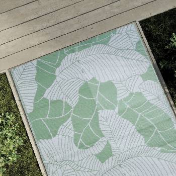 Image 1 of vidaXL Килим за открито, ARAKIL зелено, 120x180 см, PP (368582)