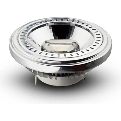 V-TAC LED žiarovka AR111 G53, 12W, 12V, 40° Teplá biela