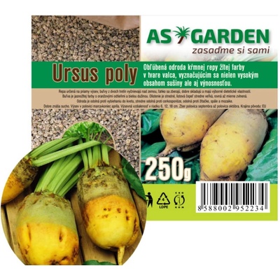 AQUASEED Repa kŕmna URSUS POLY 250 g