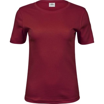 TEE JAYS tj580 / Дамска тениска - тъмночервена s (18058037101)