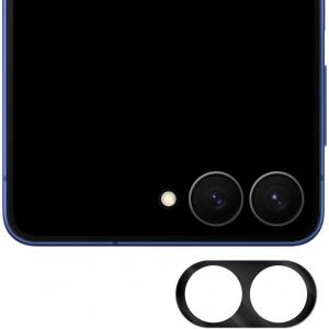  Стъклен протектор Techsuit за камерата на Samsung Galaxy Z Flip 7, черен