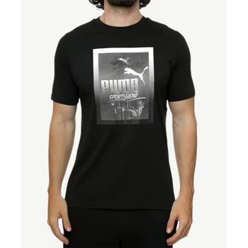 PUMA Sportswear Graphics Photoprint Tee Black