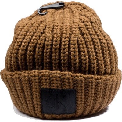 Calvin Klein čepice pletená hnědá