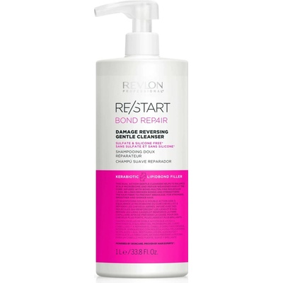 Revlon Professional Restart Bond Repair Gentle Cleanser Shampoo 1000 ml