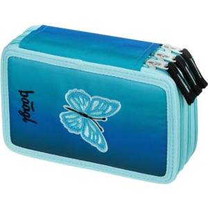 Baagl BAAGL Ученически триетажен несесер Butterfly GRS (A-36065)