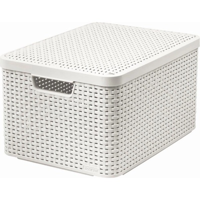 Curver Box Style L 30L s víkem bílý