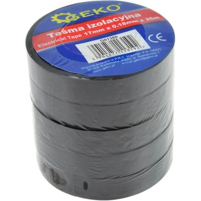 Geko Izolačná páska elektrikárska 17 mm x 0,18 mm x 26 m G01380