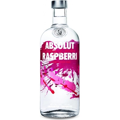 Absolut Raspberri 38% 1 l (holá láhev)