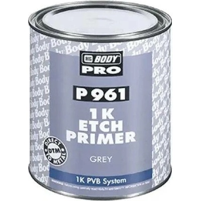 HB BODY 961 etch primer - ANTIKORÓZNÍ REAKTIVNÍ ZÁKLADNÍ BARVA šedá 1L