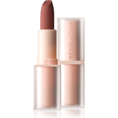 Revolution Beauty Lip Allure Soft Satin Lipstick Кремообразно червило със сатенено покритие цвят Chauffeur Nude 3, 2 гр