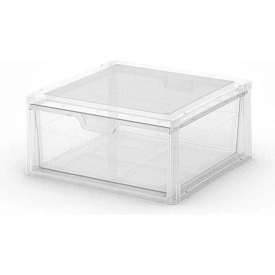 Keter Plastový úložný box Spider box 3 priehľadný 17 l