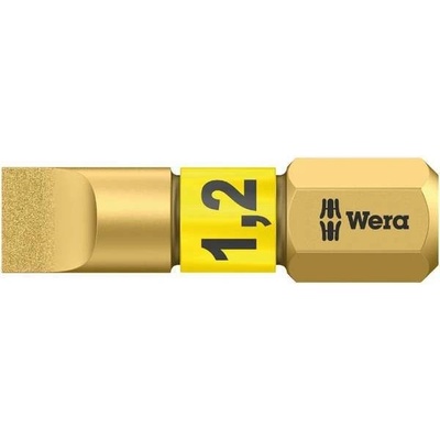 Wera 056176 Bit 1/4 PL 6,5 x 1,2 x 25 mm, bitorsion typ 800/1 BDC