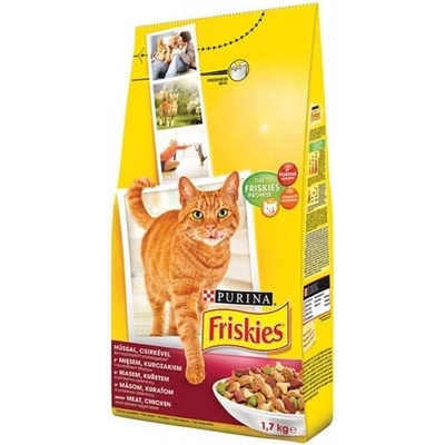 Friskies Mäso a Zelenina 1,7 kg