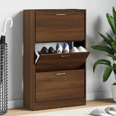 VidaXL 63x24x103 cm 342553 hnědý dub