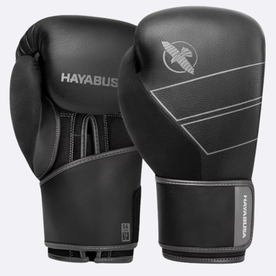 Hayabusa fightwear Боксови Ръкавици Hayabusa S4 Leather Black - 14 oz