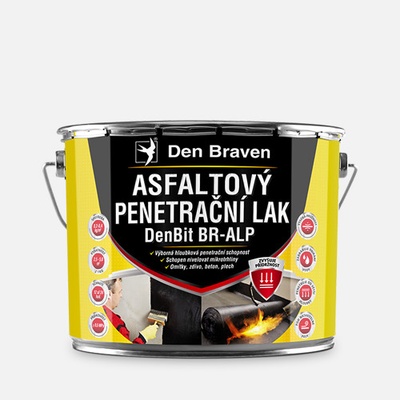 Den Braven Den Braven - Asfaltový penetračný lak DenBit BR – ALP, plechovka, 4,5 kg, čierna