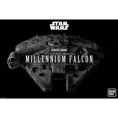 Revell 01206 Star Wars Bandai Millennium Falcon Perfect Grade sci fi model stavebnica 1:72