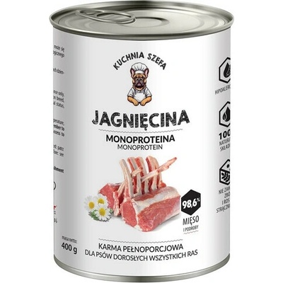 Kuchnia Szefa Monoproteín s jahňacím mäsom 400 g
