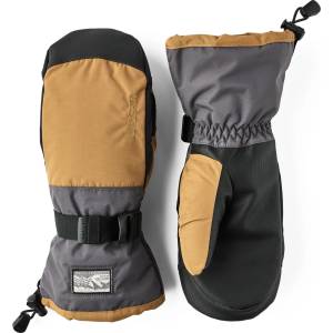 Hestra Ръкавици Hestra Gauntlet Senior Mitt Gloves - Dark Sand / Graphite - размер 9 (EU) (202-7100-0414)