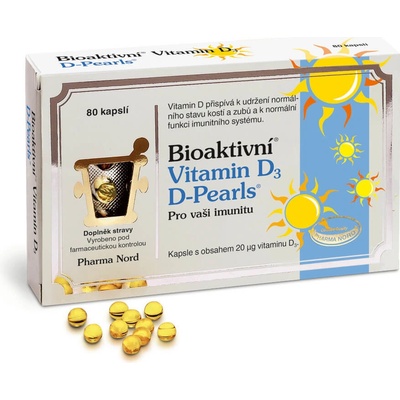 Pharma Nord Bio-Vitamín D3 80 kapsúl