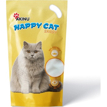 Akinu Happy cat Sandy jemný 7,2 l