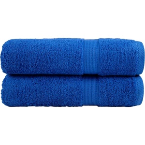 vidaXL Премиум кърпи за ръце SOLUND 2 бр. сини 50x100 см 600 г/м2 (137185)