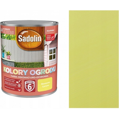 Sadolin Akrylová barva na dřevo 0,7 l sluneční citron