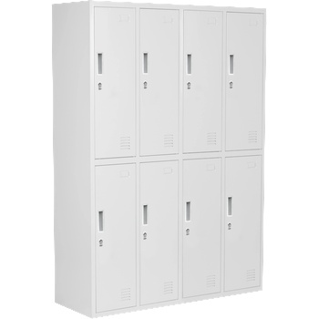 Carmen Метален шкаф Carmen CR-1276 J - сив