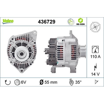 generátor VALEO 436729