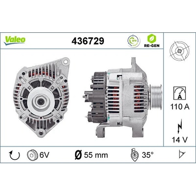 generátor VALEO 436729