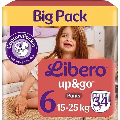 Libero Up&Go 6 34 ks