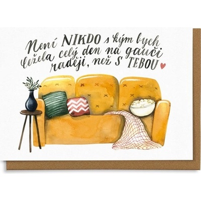 Přání Chaukiss S tebou na gauči