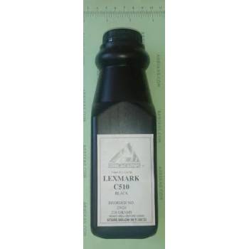 Image 1 of Compatible Тонер бутилка Black 210 гр. , Lex C510, 10k (LEX-C510-210B)