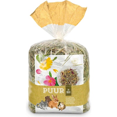 Duvo Plus PUUR - Допълнителна храна за гризачи - сено с цветя, 500 гр