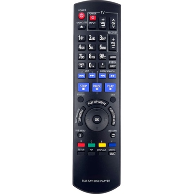 съвместим Panasonic n2qayb000509 - заместител дистанционно управление (n2qayb000509)