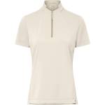 Vaude Дамска фланелка с къс ръкав за колоездене Vaude Women's Adlux Half Zip Shirt Cycling jersey - Ecru - размер 36 (EU) (156-2795-0111)