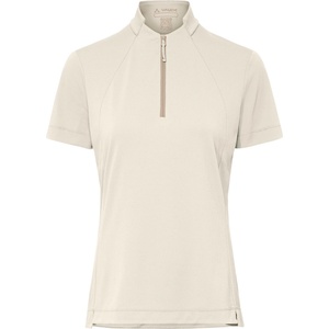 Vaude Дамска фланелка с къс ръкав за колоездене Vaude Women's Adlux Half Zip Shirt Cycling jersey - Ecru - размер 36 (EU) (156-2795-0111)