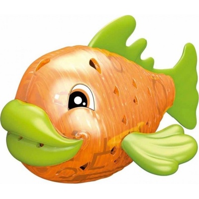 Alltoys Potápacia ryba so svetlom oranžová