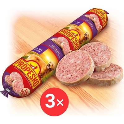 Propesko saláma pre psov s jahňacím 3 x 1 kg