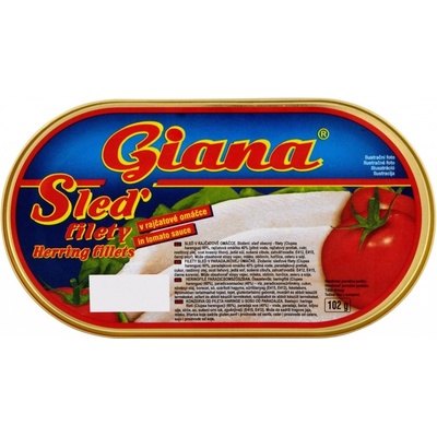 Giana sledí filety v rajčatové omáčce 170 g