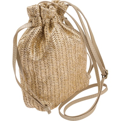 CAVALDI PLETENÁ crossbody kabelka BAG-LB-02 GOLD