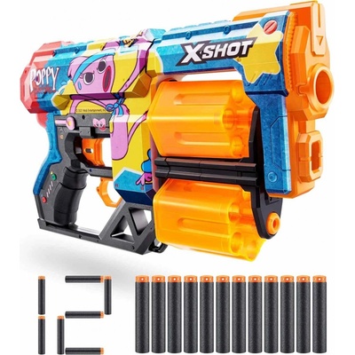 ZURU X-Shot pistole Skins Dread Poppy Playtime Kiss