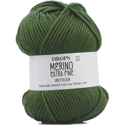 Drops Merino Extra Fine 52 zelená listová