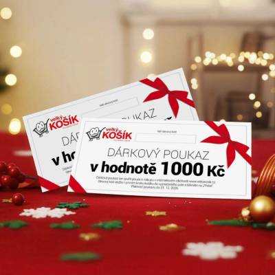 Dárkový poukaz 1000 Kč