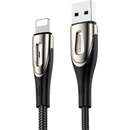 Joyroom S-M411 na rýchle nabíjanie série Sharp USB-A - Lightning 3A, 3m, černý