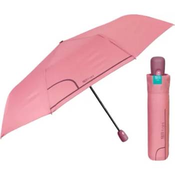 Дамски автоматичен Open-Close чадър Perletti Time 26238, Розов