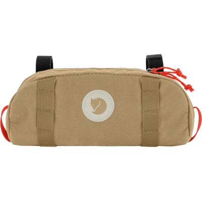 Fjällräven Чанта за кормило Fjällräven Hoja Handlebar Pocket Handlebar bag - Clay - размер One Size (510-5977-0211)
