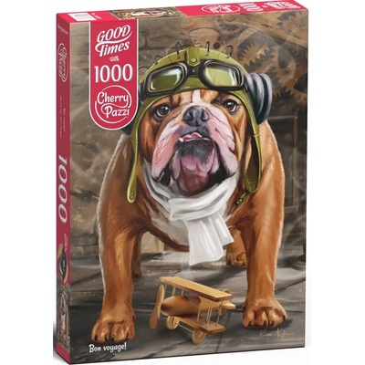 Cherry Pazzi Пъзел Cherry Pazzi от 1000 части - Кучето летец (30387)