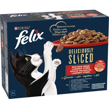 Image 1 of FELIX Deliciously Sliced Farm in jelly 12x80 g